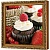  Ключница Шоколадный кекс с малиной, Цитрин, 30x30 см фото в интернет-магазине